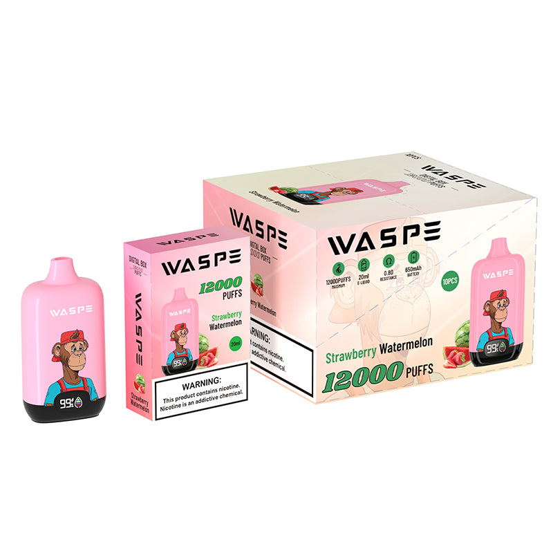 WASPE 12000 Puffs Digital Box Disposable Vape