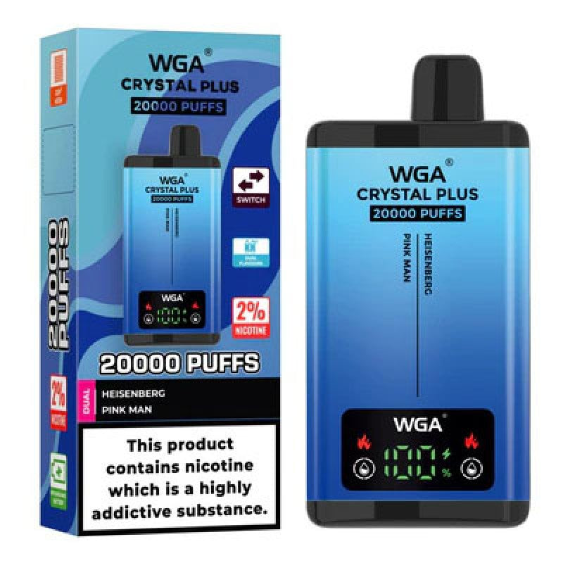 WGA Crystal Plus 20000 Puffs Disposable Vape