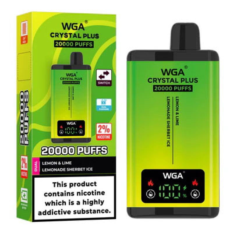 WGA Crystal Plus 20000 Puffs Disposable Vape