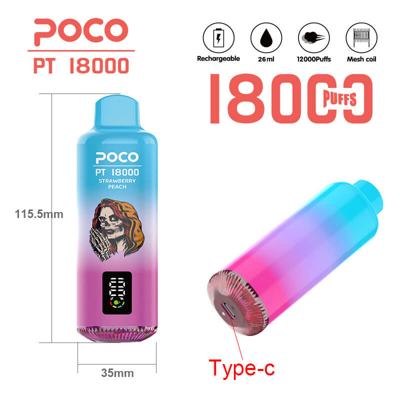 POCO PT 18000 Puffs Disposable Vape