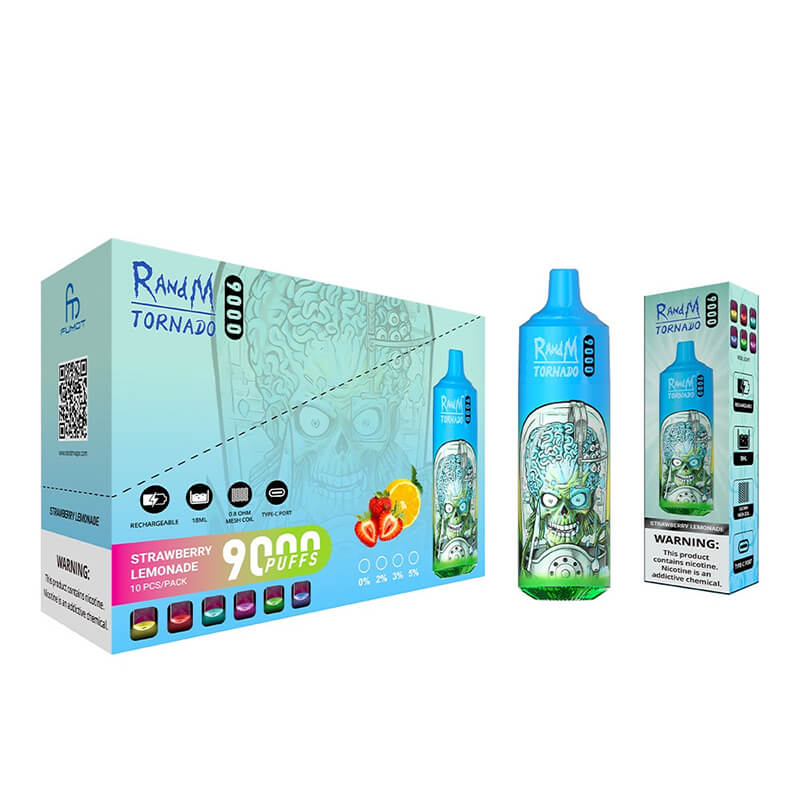 RandM Tornado 9000 Puffs Disposable Vape Kit 18ml